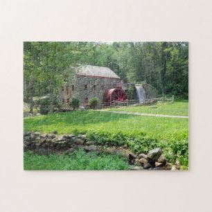 Puzzle Wayside Grist Mill Sudbury MA