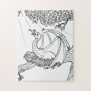 Puzzle - Weckend Drache