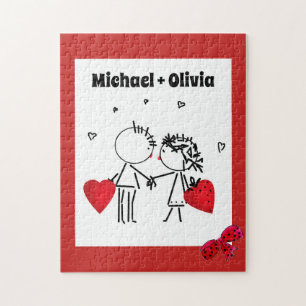 Puzzle Wedding, jour de Valentine