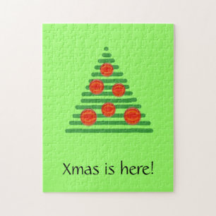 Puzzle - Weihnachtsbaum (Vert.)