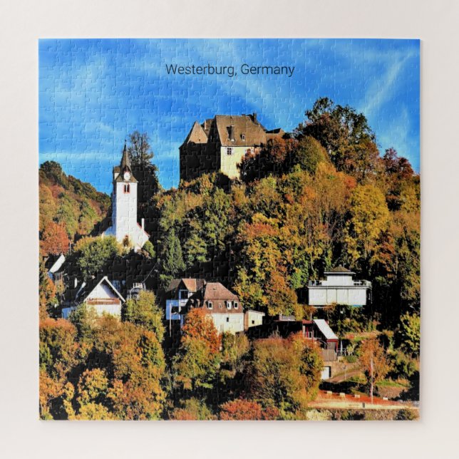 Puzzle Westerburg, Allemagne photo pittoresque, (Vertical)