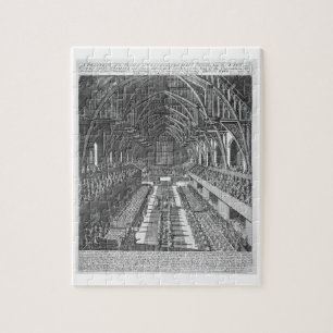 Puzzle Westminster Hall pendant les célébrations après