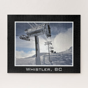 Puzzle Whistler Mountain C.-B. Chaise-ascenseur Canada Ne
