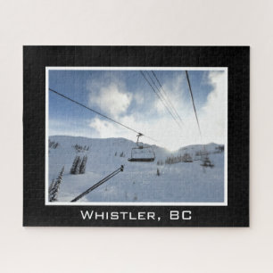 Puzzle Whistler Mountain C.-B. Chaise-ascenseur Canada Ne