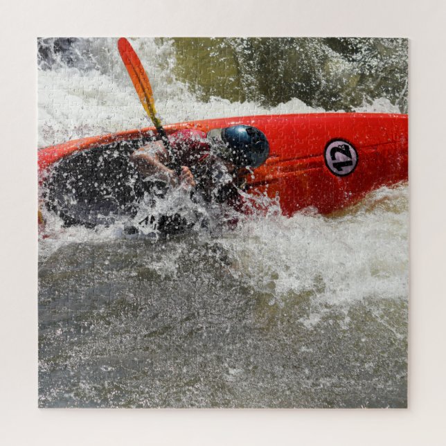 Puzzle White Water Kayak Adventure - 20 x 20 (Vertical)