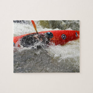 Puzzle White Water Kayak Adventure - 8 x 10