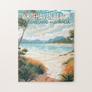 Puzzle Whitehaven Beach Queensland Australie Travel Art
