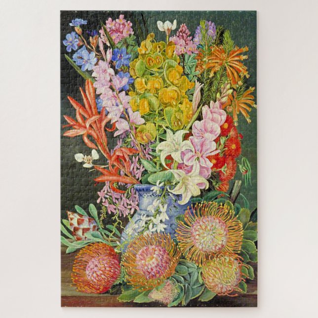Puzzle Wild Flowers of Ceres, West Africa, (Vertical)