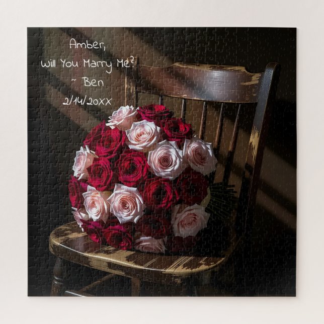 Puzzle Will You Marry Me | Romantic Way to Propose (Vertical)
