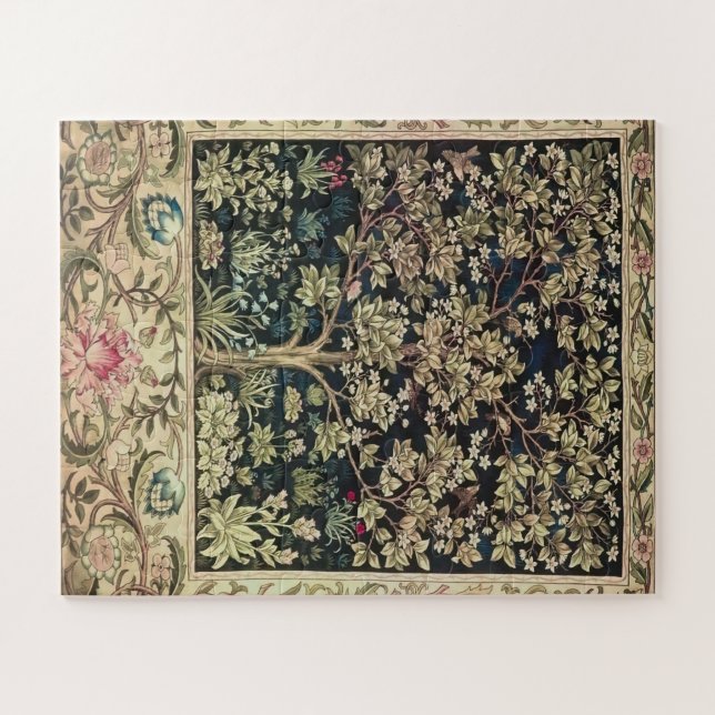 Puzzle Willam Morris de beaux designs et créations, Vint (Horizontal)