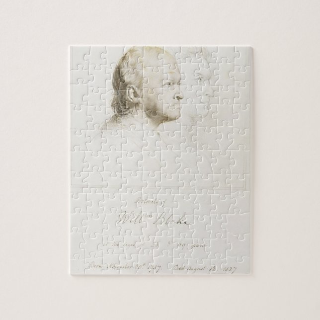 Puzzle William Blake (1757-1827) dans la jeunesse et (Vertical)