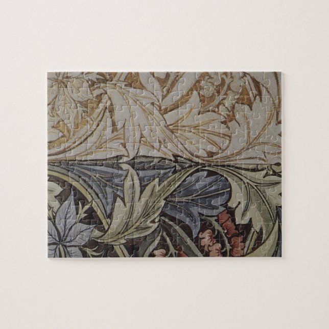 Puzzle William Morris Bluebell Tapestry Design (Horizontal)