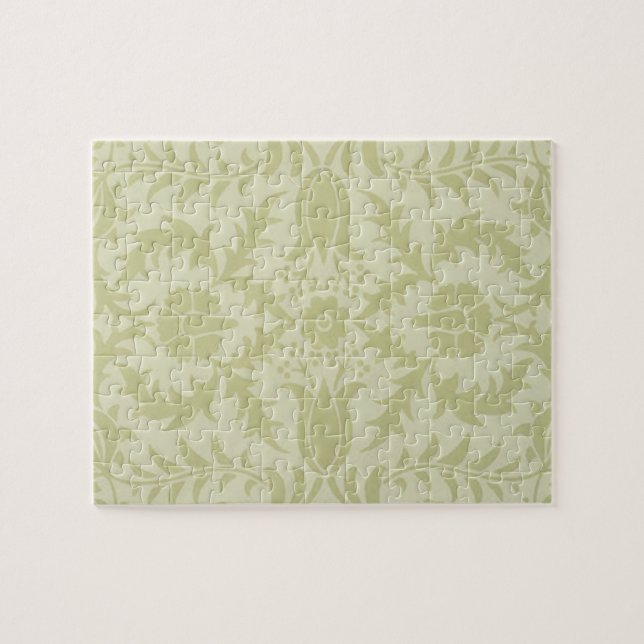 Puzzle William Morris Borge Mariage Soft Green (Horizontal)