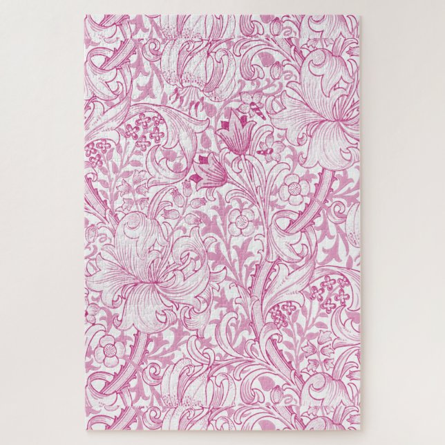Puzzle William Morris Golden Lily modèle floral (Vertical)