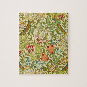 Puzzle William Morris Golden Lily Vintage Pré-Raphaélite