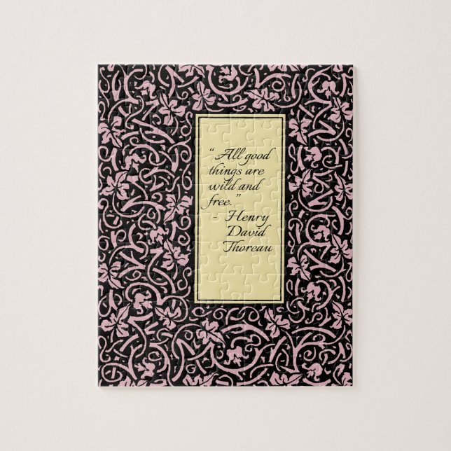 Puzzle William Morris Grapevine Motif de fond d'écran (Vertical)