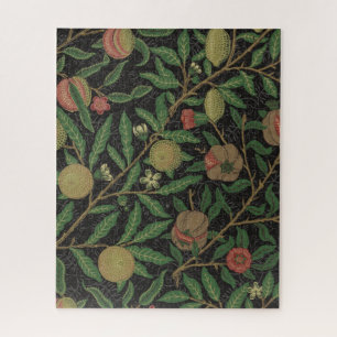 Puzzle William Morris grenade Fruit noir