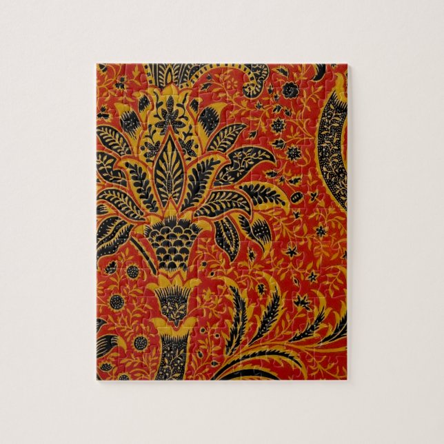 Puzzle William Morris India Rouge Floral Vintage Classiqu (Vertical)