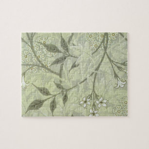 Puzzle William Morris Jasmine Botanique Antique Vintage