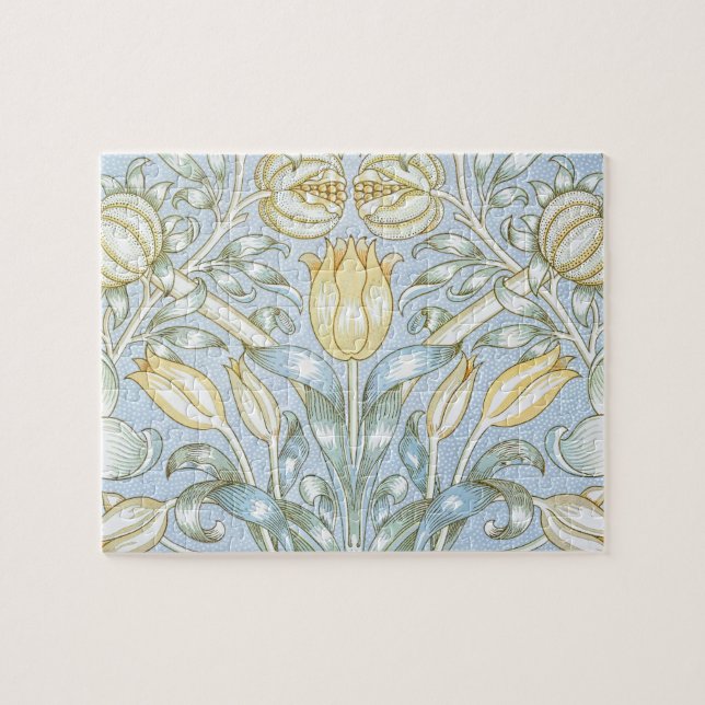 Puzzle William Morris Lily et Motif de grenade (Horizontal)