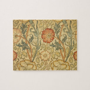 Puzzle William Morris Rose Flower Fond d'écran Motif