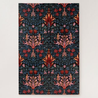 Puzzle William Morris Snakeshead Dark Motif