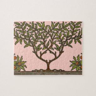 Puzzle William Morris Tree Frieze Fond d'écran floral