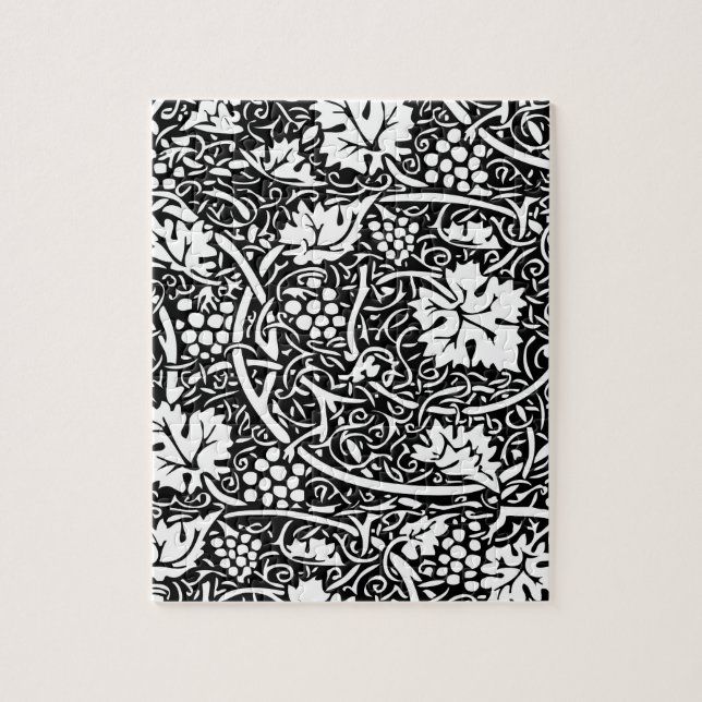Puzzle William Morris Vin de raisin noir blanc (Vertical)