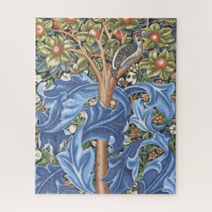 Puzzle William Morris Woodpecker Tapestry