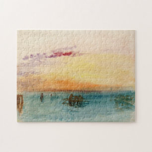 Puzzle William Turner - La lagune près de Venise au couch