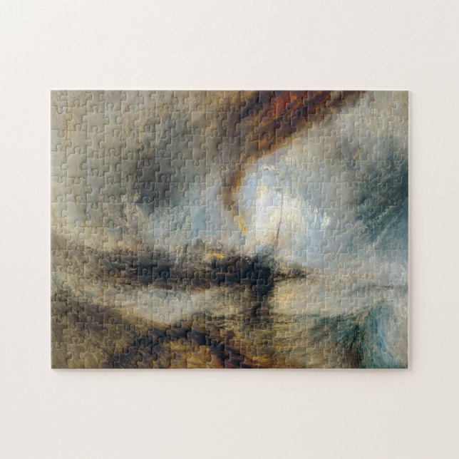 Puzzle William Turner - Tempête de neige (Horizontal)