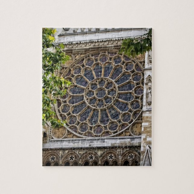 Puzzle Windows de l'abbaye de Westminster - Londres-8x10- (Vertical)
