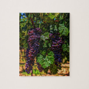 Puzzle Winery Grapevine sunny tuscany vineyard