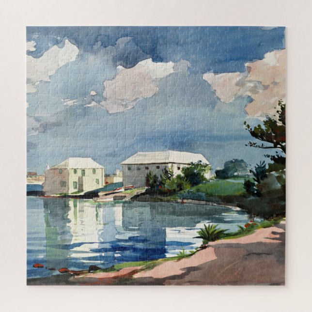 Puzzle Winslow Homer, Bouteille de sel, Bermudes (Vertical)