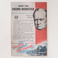 Winston Churchill, réimpression d'affiche