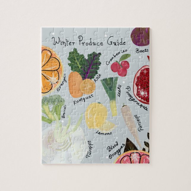 Puzzle Winter Produce  (Vertical)