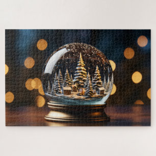 Puzzle Winter Snowglobe