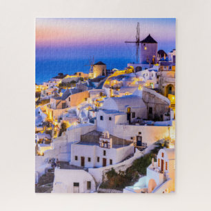Puzzle with Gift Box Oia, Santorini Greece