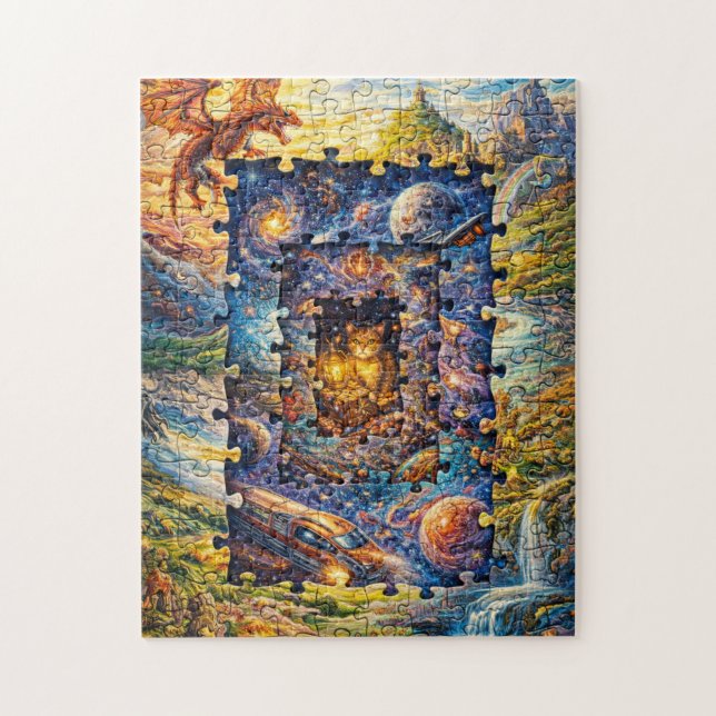 Puzzle Within a Puzzle Mind-Bending Nested (Vertikal)