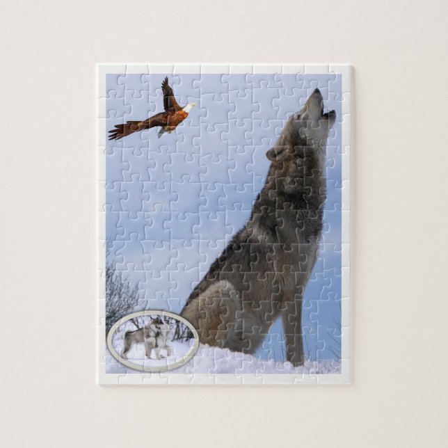 Puzzle Wolf Jigsaw (Vertical)