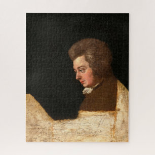 Puzzle Wolfgang Amadeus Mozart, Portrait inachevé, 1789