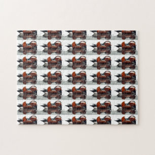 Puzzle Wood Duck