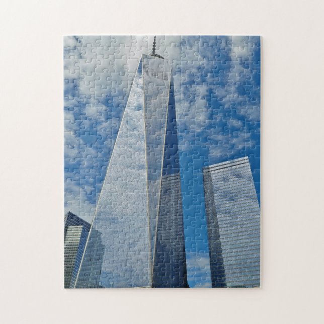 Puzzle World Trade Center New York. (Vertical)