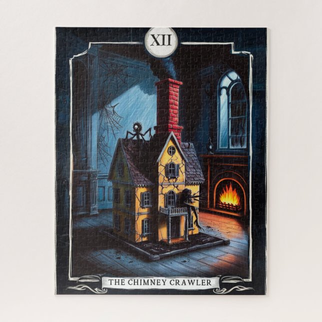 Puzzle XII Le Chimney Crawler - Grippe, Tarot (Vertical)