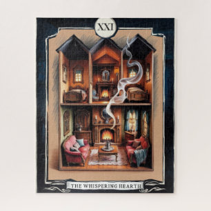Puzzle XXI Coeur tremblant - Mensonges chauds, Tarot