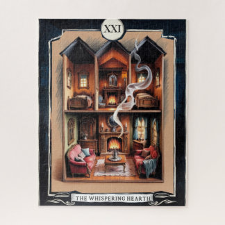 Puzzle XXI Coeur tremblant - Mensonges chauds, Tarot