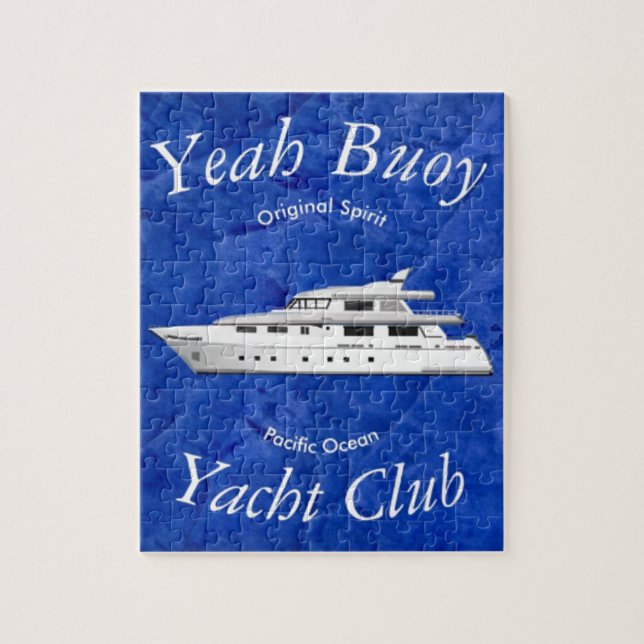 Puzzle Yacht Club Ouais Buoy (Vertical)