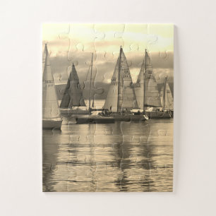 Puzzle Yachts à Rothesay Bay, Scotland.