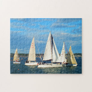 Puzzle Yachts naviguant au Jersey