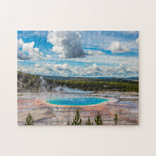 Puzzle Yellowstone Heißer Topf